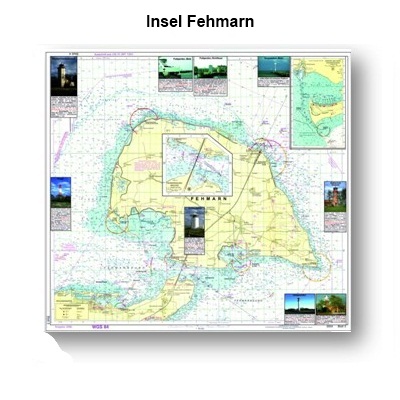Insel Fehmarn. Es werden die Leuchtfeuer erklrt.